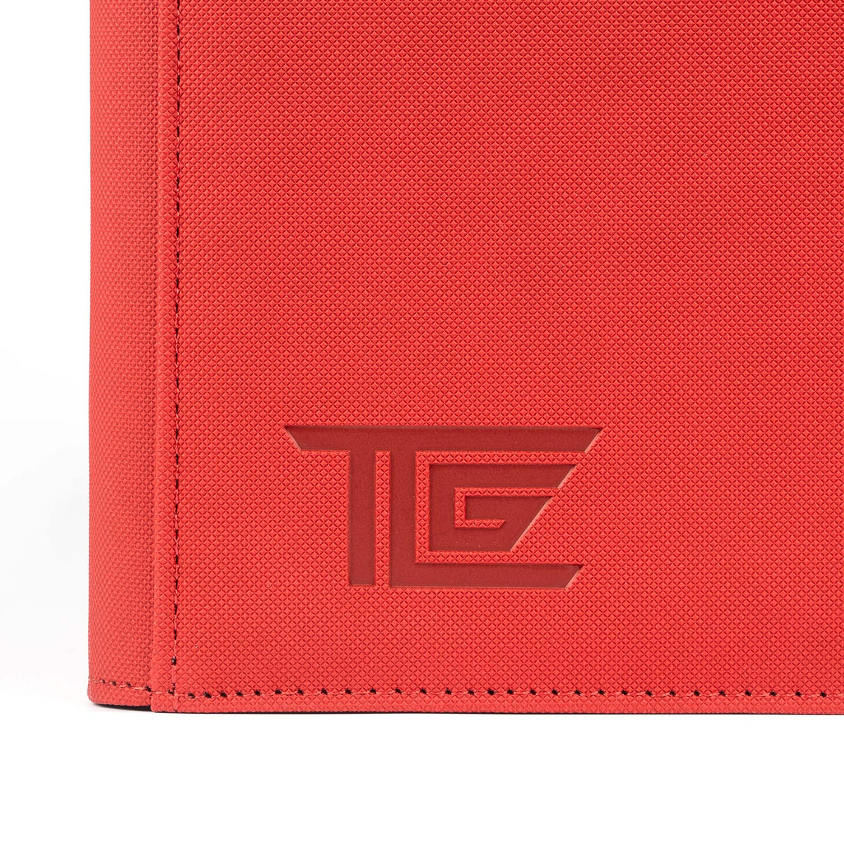 9-Pocket Zip Binder red - TCG-Storage