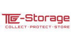 Logo of TCG-Storage with tagline 'Collect Protect Store'